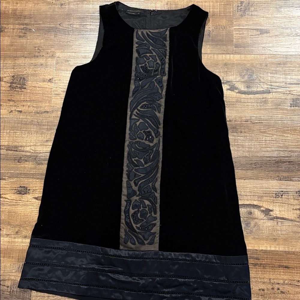 BCBG  Black Sleeveless Dress